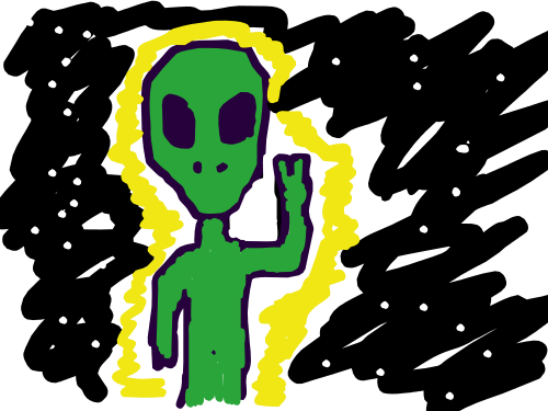 Animation : Wiggledoodle- Alien