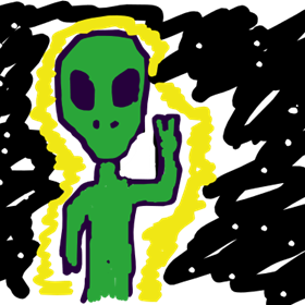 Animation : Wiggledoodle- Alien